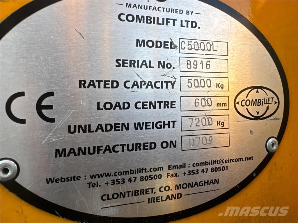 Combilift C5000L // LPG // Forks Positioner // Excellent con Four-way truck
