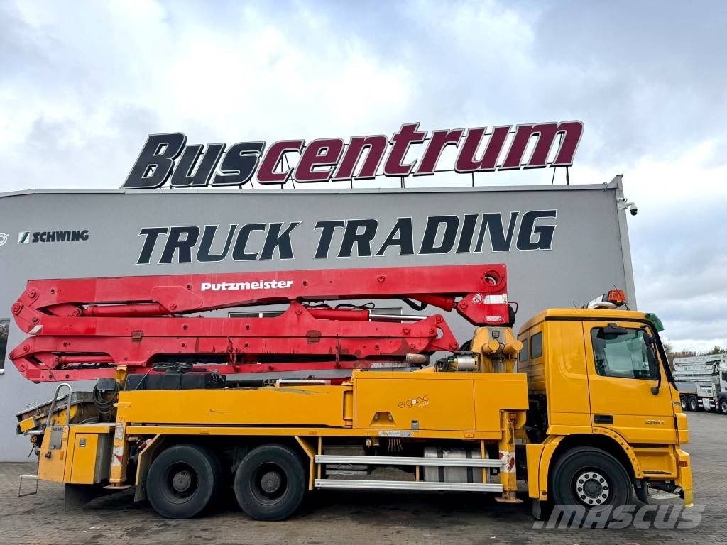 Mercedes-Benz Actros 2641 Putzmeister 36-4.16H / Euro 5 Betonipumppuautot