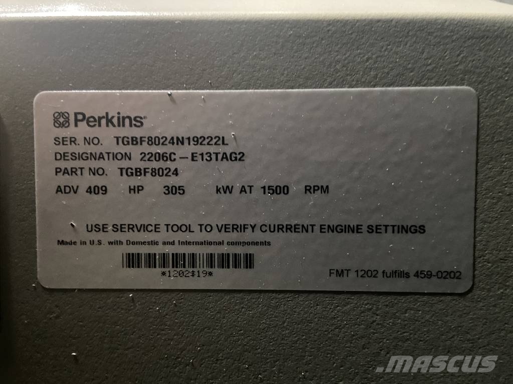 Perkins 2206C-E13TAG2 - 400 kVA Generator - DPX-19812 Diesel Generators
