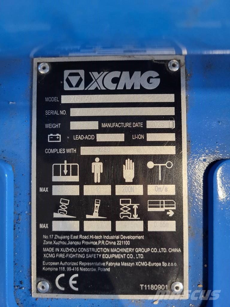 XCMG XG 0608 C Sollevatori verticali