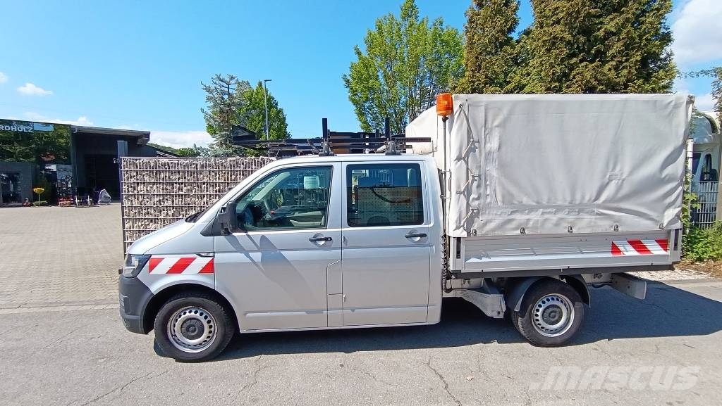 Volkswagen T5 Doka Allrad Klima Webasto-Standheizung AHK Camiones de cama baja