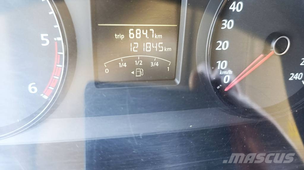 Volkswagen T5 Doka Allrad Klima Webasto-Standheizung AHK Camiones de cama baja