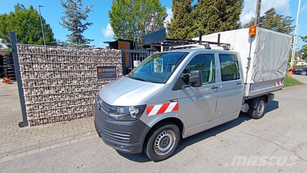 Volkswagen T5 Doka Allrad Klima Webasto-Standheizung AHK Camiones de cama baja
