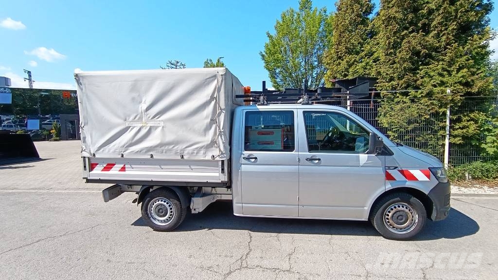 Volkswagen T5 Doka Allrad Klima Webasto-Standheizung AHK Camiones de cama baja