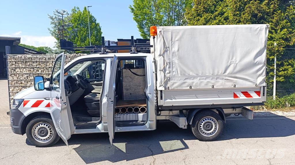 Volkswagen T5 Doka Allrad Klima Webasto-Standheizung AHK Camiones de cama baja