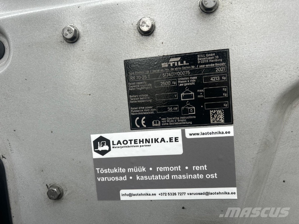 Still RX 70-25 T LPG forklifts