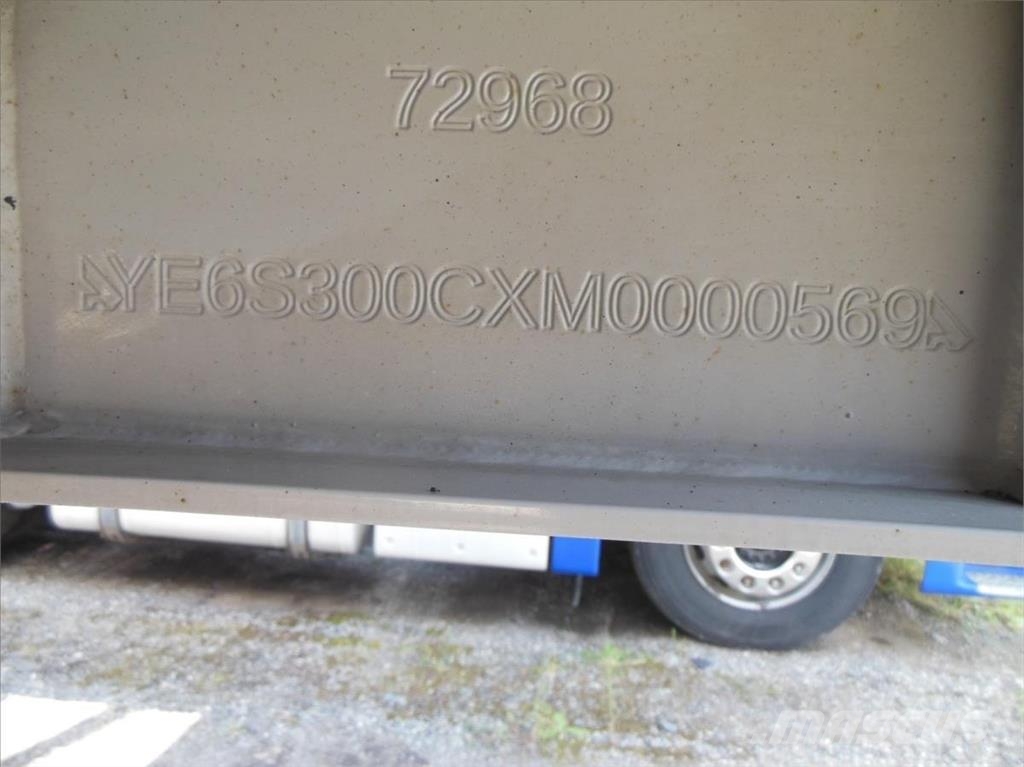 Stas S300CX, 49m3, ADR, JAKO NOVÝ Billenő félpótkocsik
