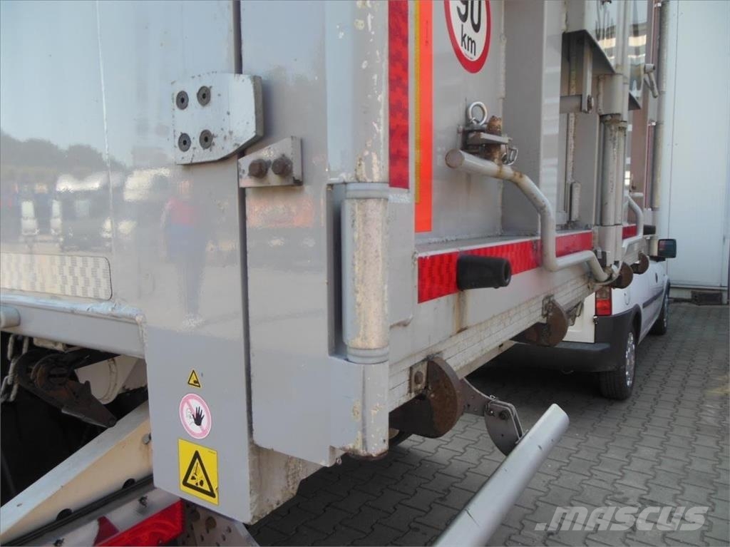 Stas S300CX, 49m3, ADR, JAKO NOVÝ Billenő félpótkocsik