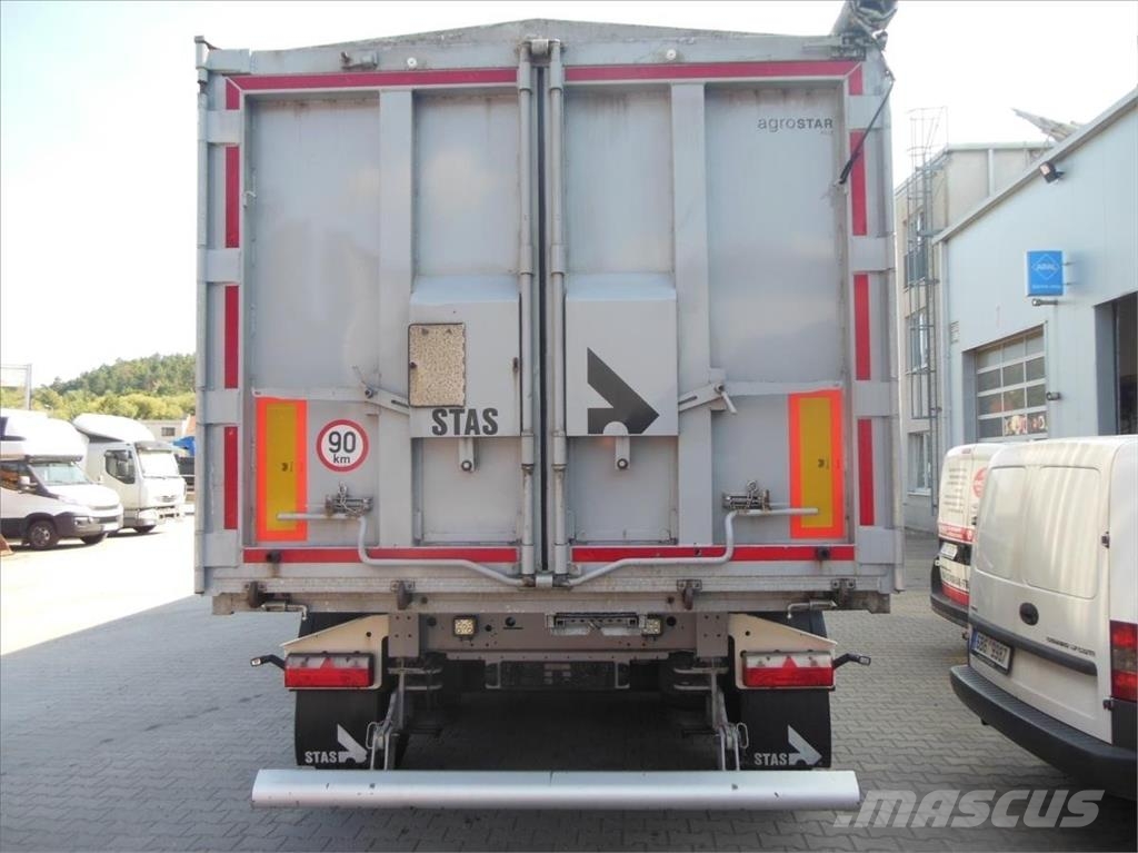Stas S300CX, 49m3, ADR, JAKO NOVÝ Billenő félpótkocsik