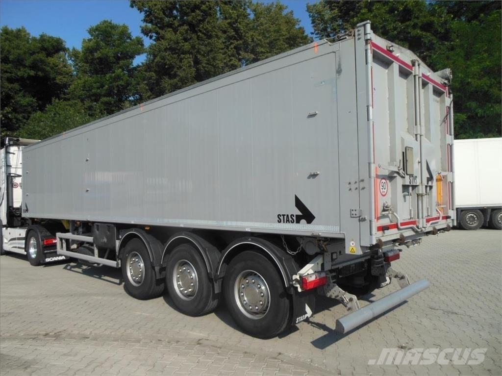 Stas S300CX, 49m3, ADR, JAKO NOVÝ Billenő félpótkocsik