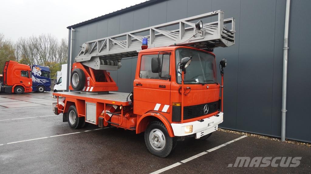 Mercedes-Benz 809 fire ladder truck Löschfahrzeuge