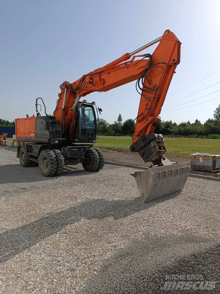 Hitachi ZX 190 W-3, 2008, Poland - Used wheeled excavators