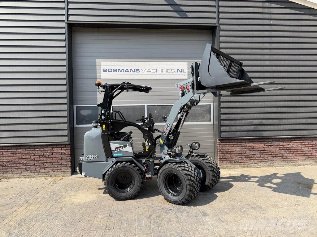 GiANT G1500L X-TRA minishovel NIEUW giekvering €625 LEAS لوادر بعجل