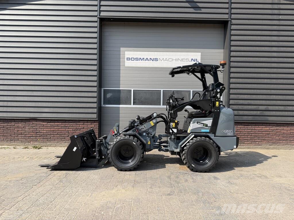 GiANT G1500L X-TRA minishovel NIEUW giekvering €625 LEAS لوادر بعجل