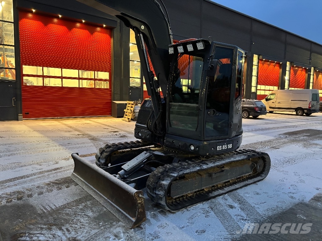 Eurocomach ES 850 / Engcon, Pihdit, Kauha, Rasvari Escavatori medi 7t - 12t