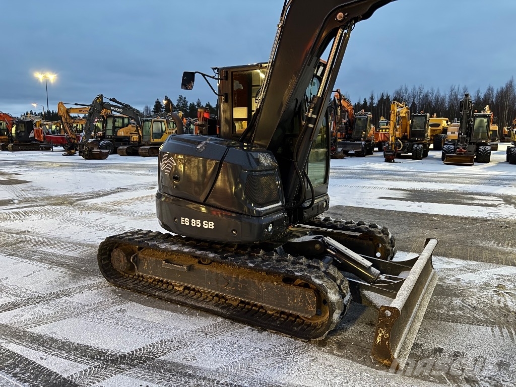 Eurocomach ES 850 / Engcon, Pihdit, Kauha, Rasvari Escavatori medi 7t - 12t