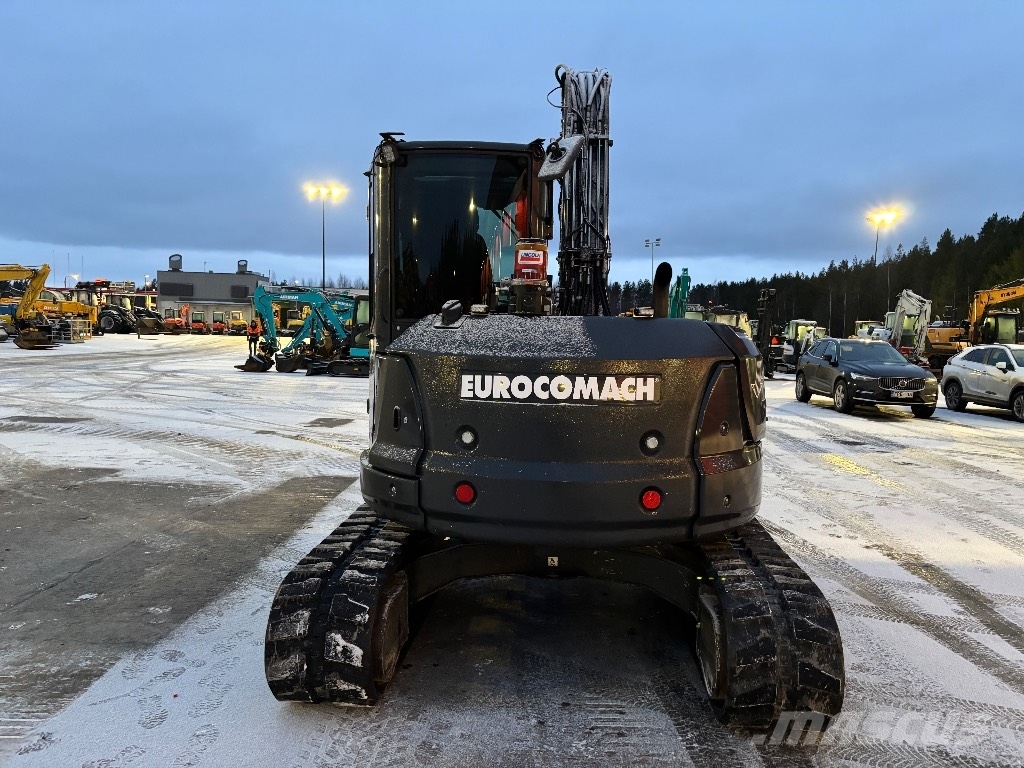 Eurocomach ES 850 / Engcon, Pihdit, Kauha, Rasvari Escavatori medi 7t - 12t