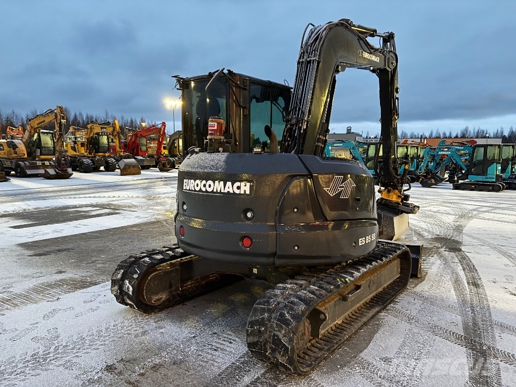 Eurocomach ES 850 / Engcon, Pihdit, Kauha, Rasvari Escavatori medi 7t - 12t