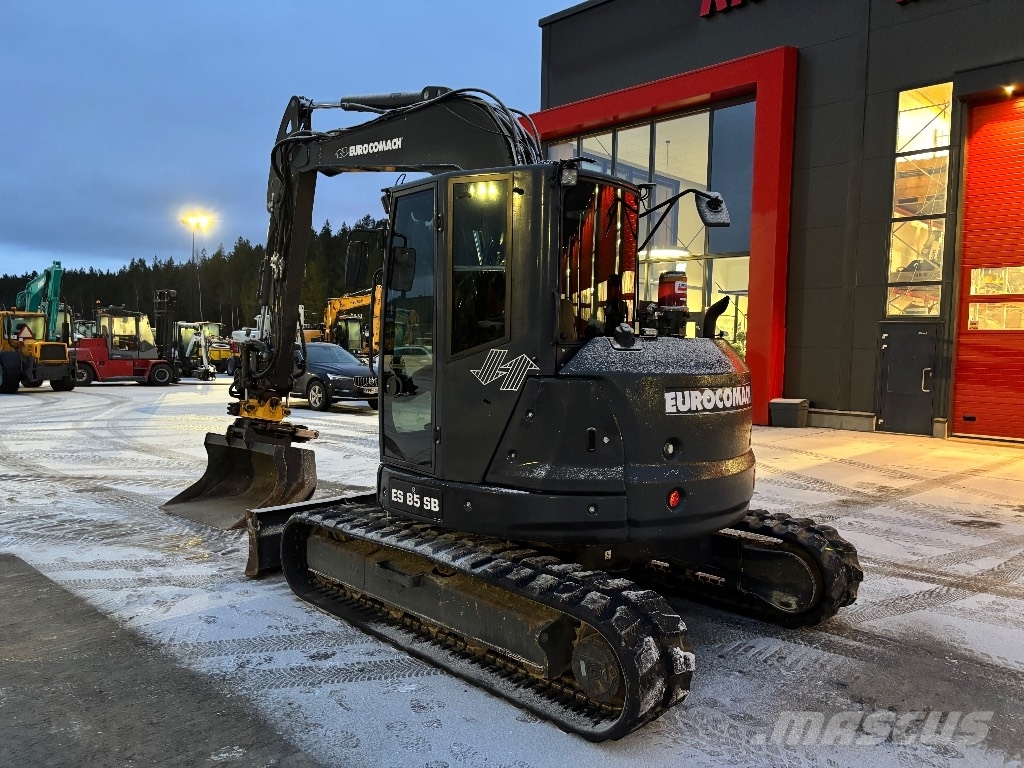 Eurocomach ES 850 / Engcon, Pihdit, Kauha, Rasvari Escavatori medi 7t - 12t