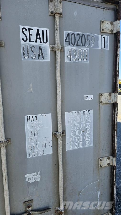 Fruehauf 40ft Aluminium Container Ladijski kontejnerji