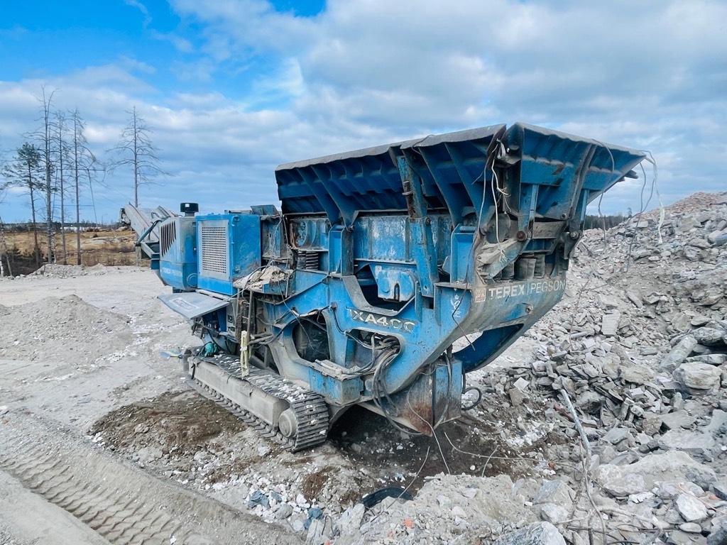 Terex Pegson XA 400 Trituradoras móviles