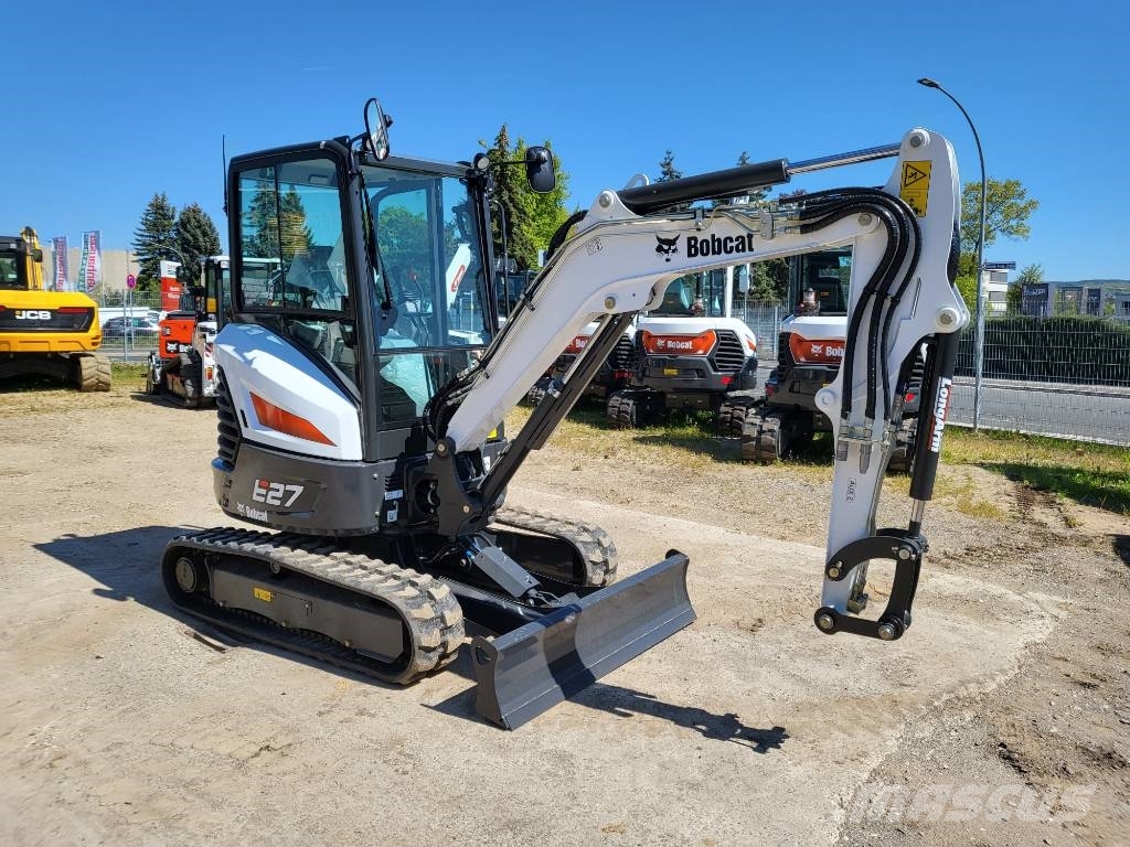Bobcat E 27 Z Mini ekskavatörler, 7 tona dek