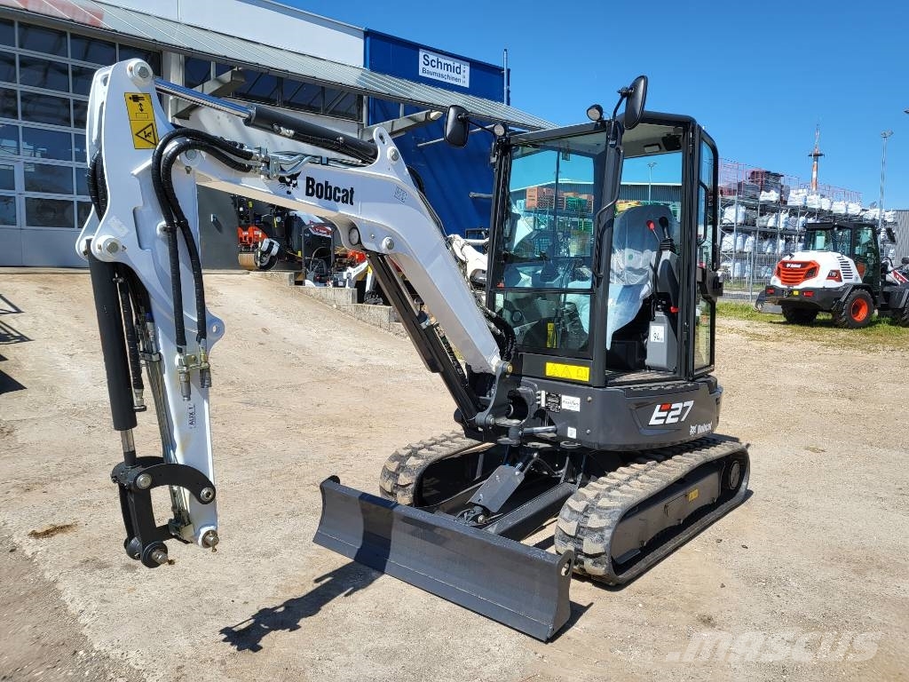 Bobcat E 27 Z Mini ekskavatörler, 7 tona dek