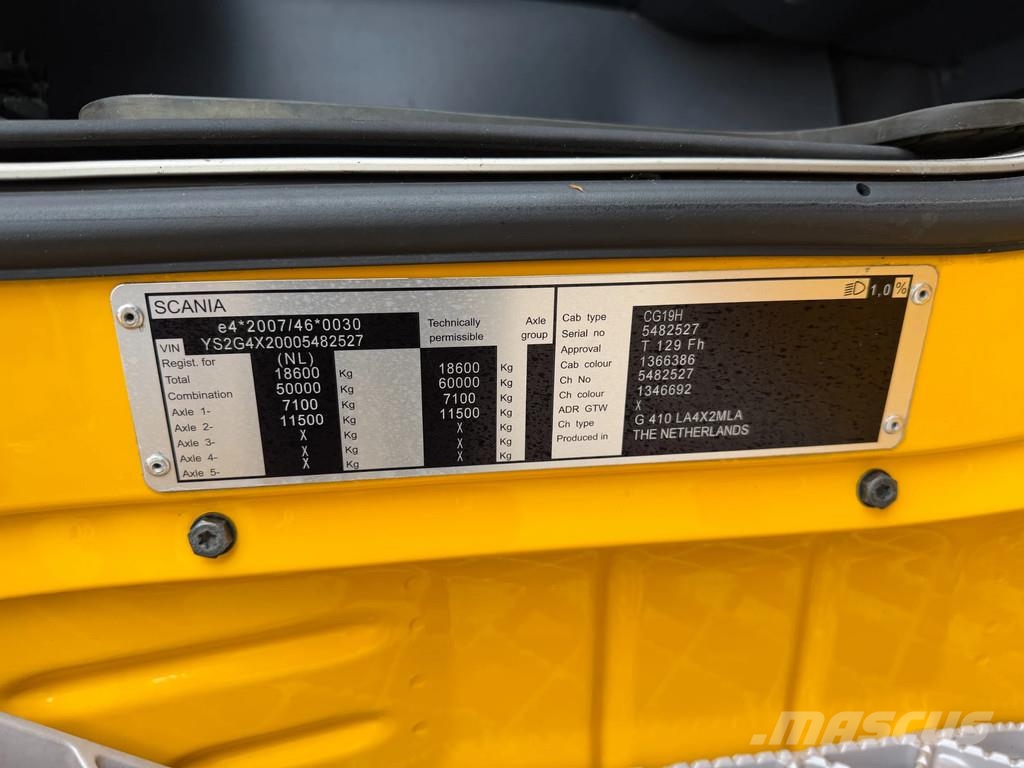 Scania G410 Euro 6 SCR Only - Full Spoiler - Alcoa - Smar Sattelzugmaschinen