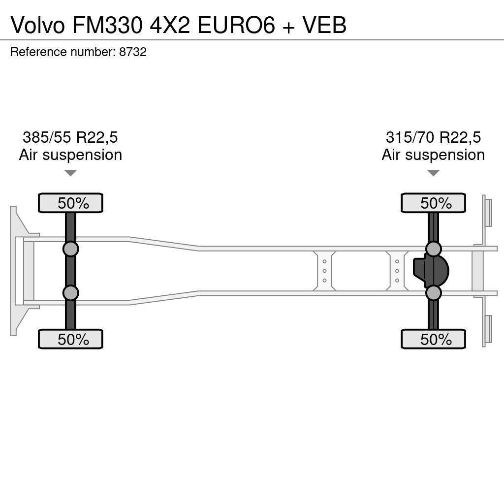 Volvo FM330 4X2 EURO6 + VEB Camiones con chasís y cabina