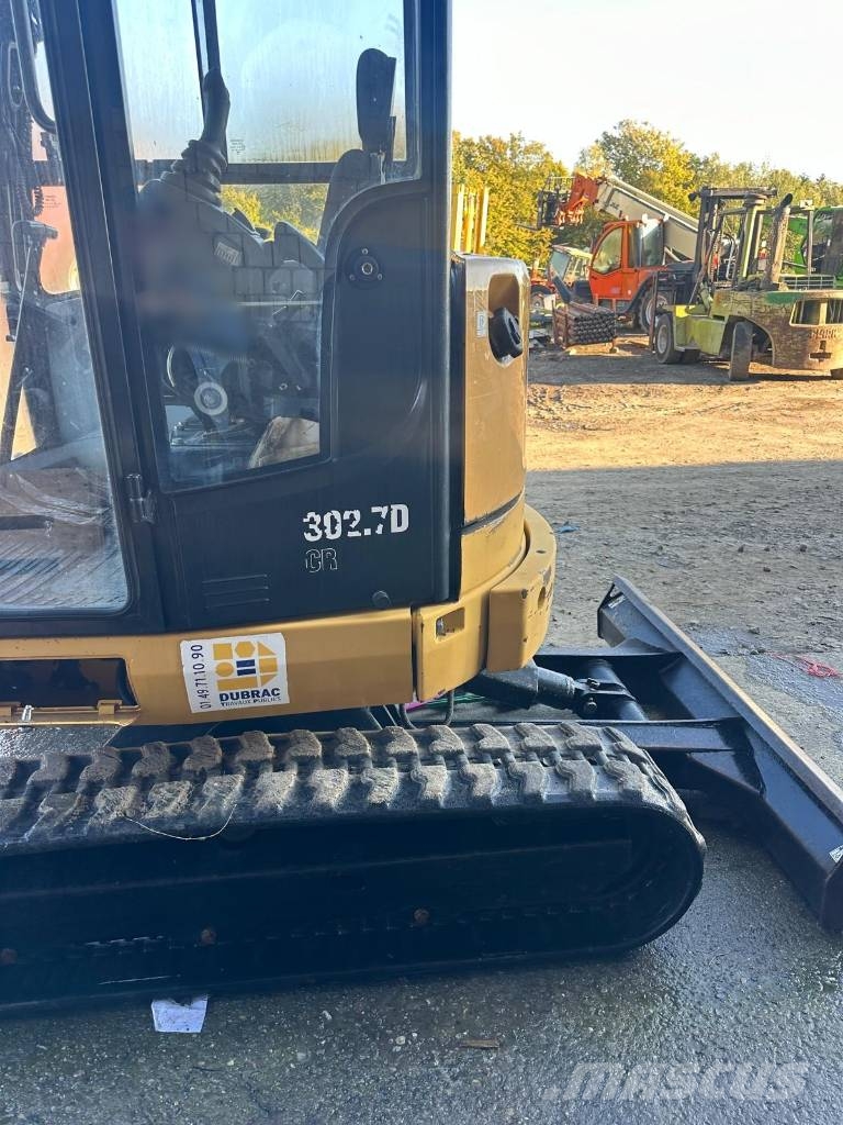 CAT Minikoparka CAT Caterpillar 302.7D CR 小型挖掘机