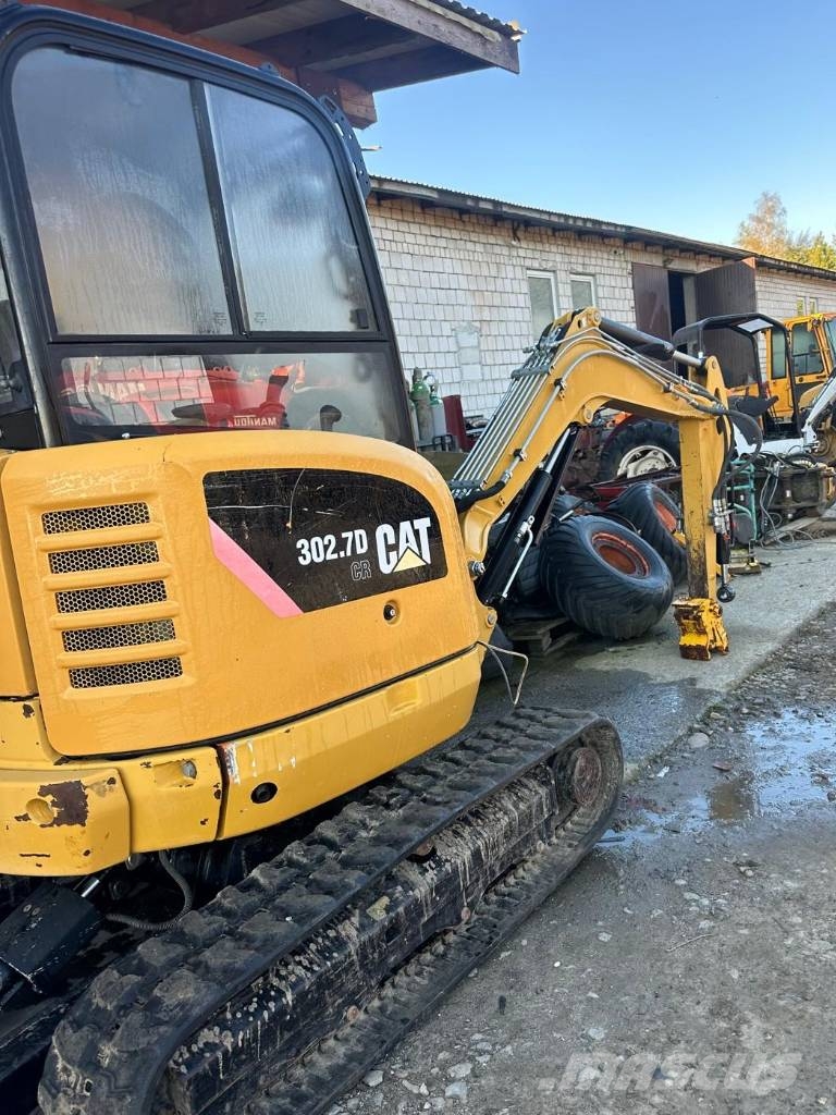 CAT Minikoparka CAT Caterpillar 302.7D CR 小型挖掘机