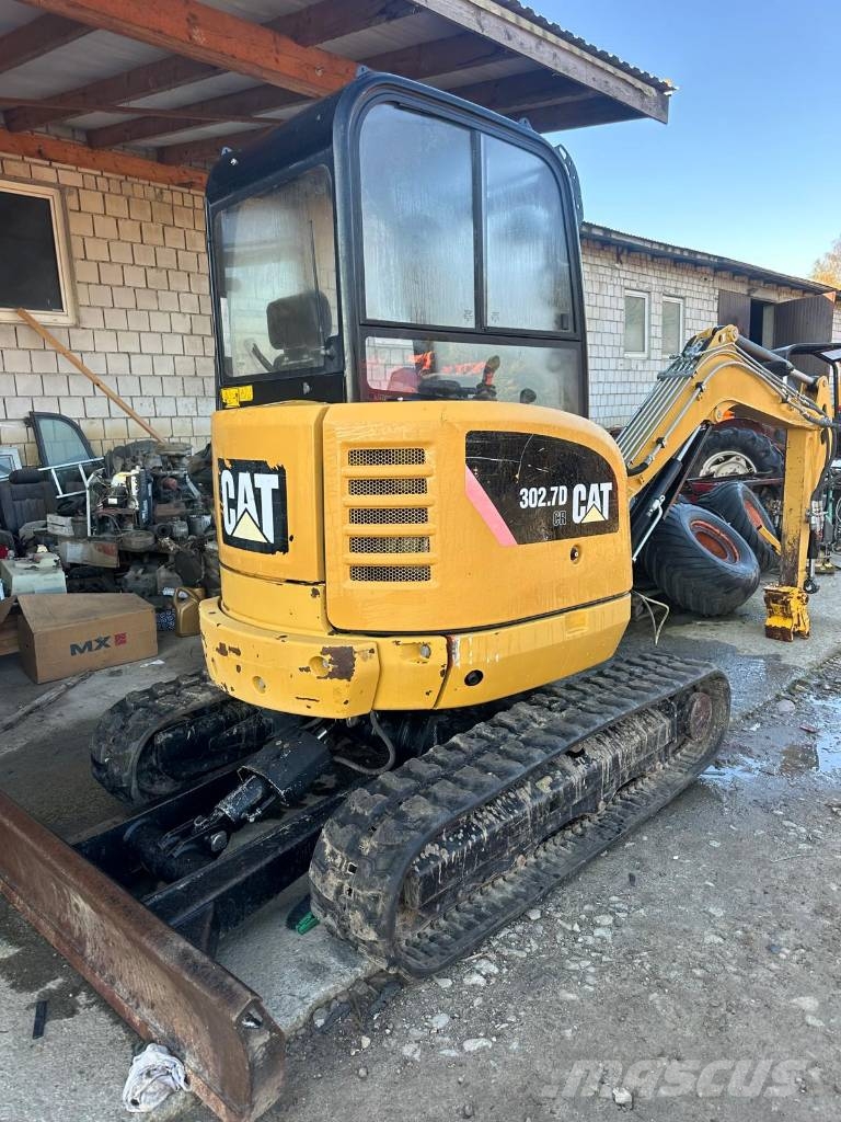 CAT Minikoparka CAT Caterpillar 302.7D CR 小型挖掘机
