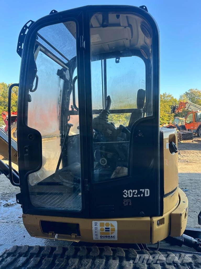 CAT Minikoparka CAT Caterpillar 302.7D CR 小型挖掘机