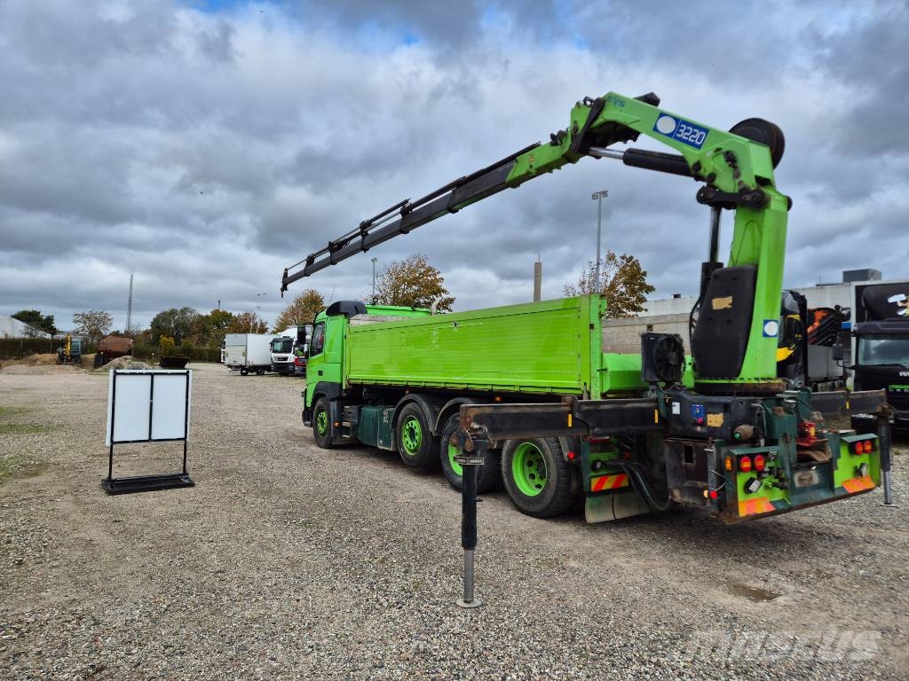 Volvo FMX 540 8x4 // 3-waytip // HMF 3220-K6 // Automobiliniai kranai