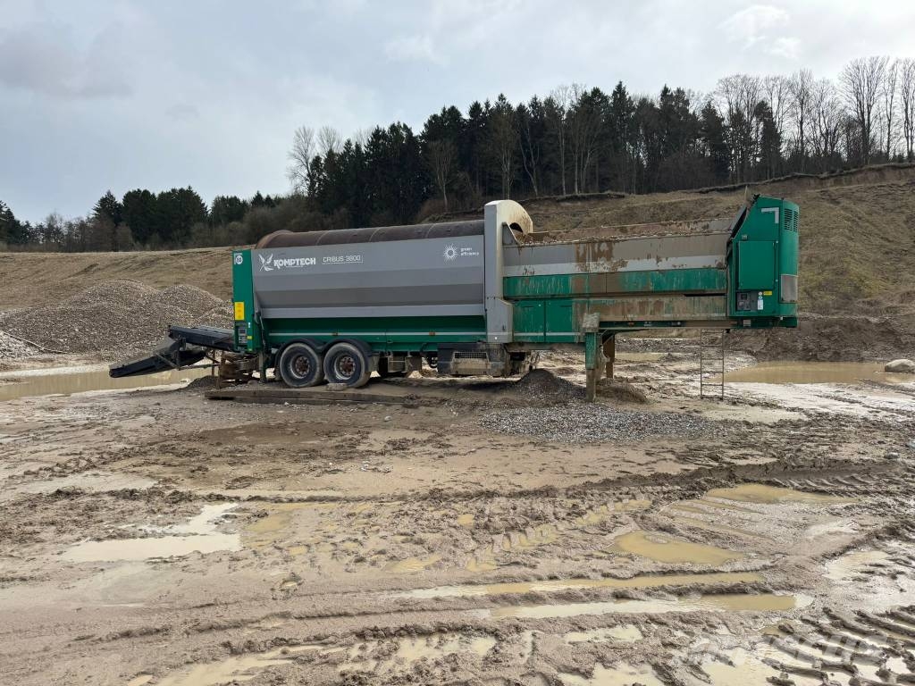 Komptech Cribus 3800 Mobile screeners