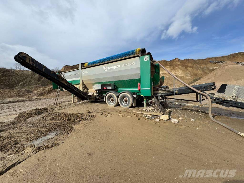 Komptech Cribus 3800 Mobile screeners