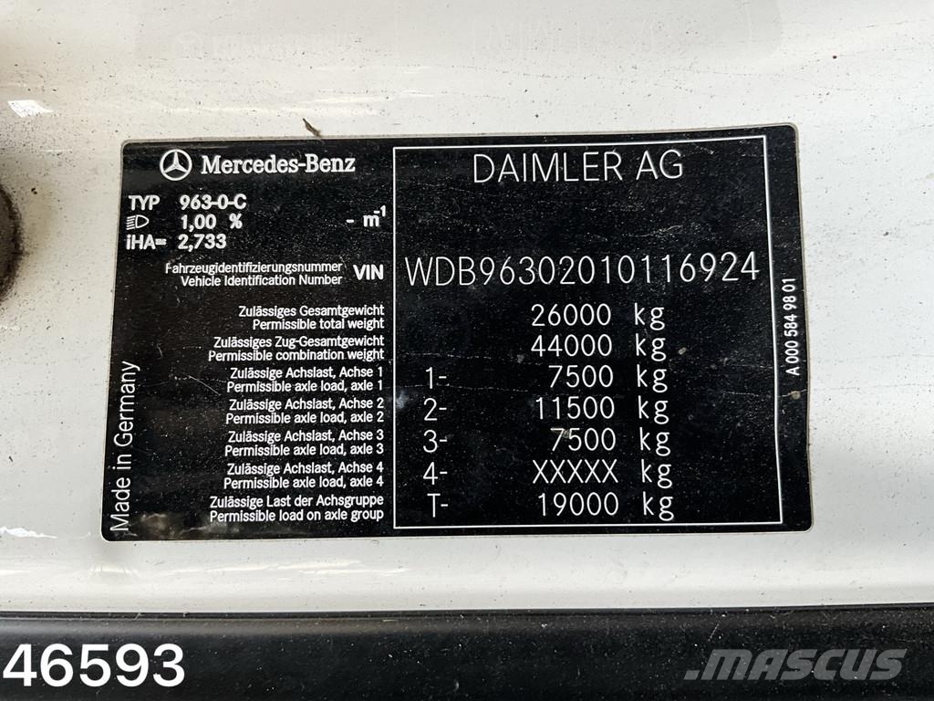 Mercedes-Benz ANTOS 2533 Euro 6 Zoeller 25m³ Kamioni za otpad