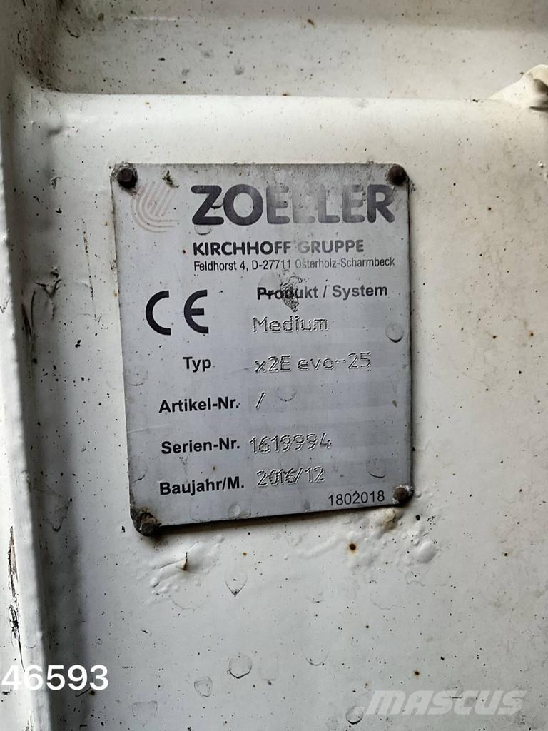 Mercedes-Benz ANTOS 2533 Euro 6 Zoeller 25m³ Kamioni za otpad
