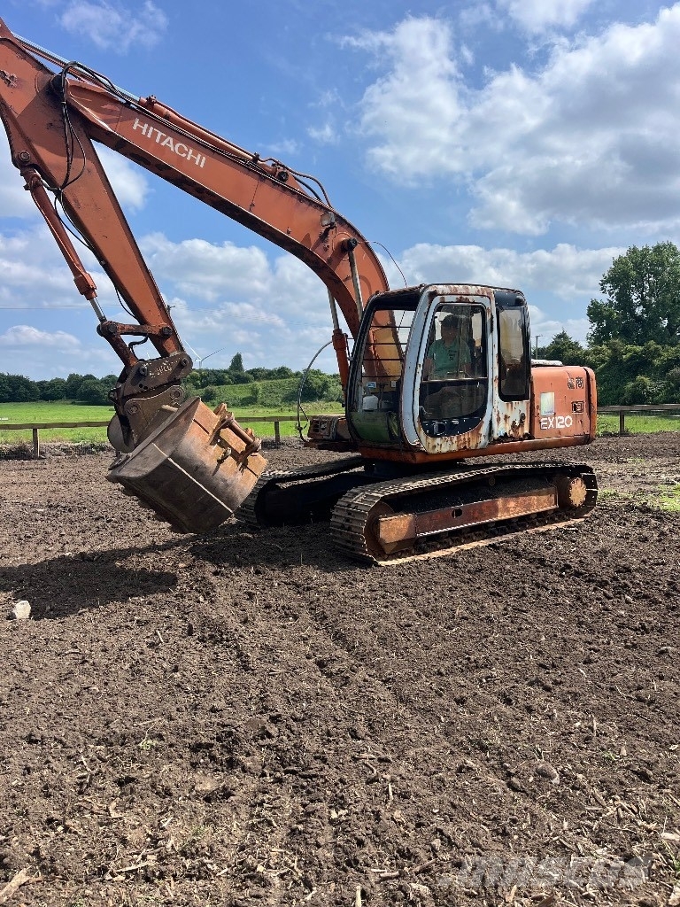 Hitachi EX 120-5 حفارات زحافة