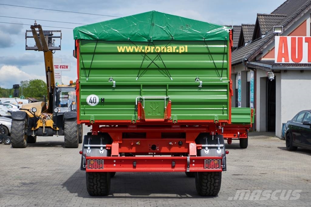 Pronar PT 612 / 12 tones tipping trailer / pallet wide Tipper trailers