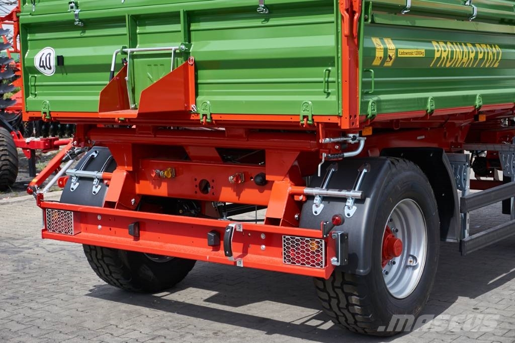 Pronar PT 612 / 12 tones tipping trailer / pallet wide Tipper trailers