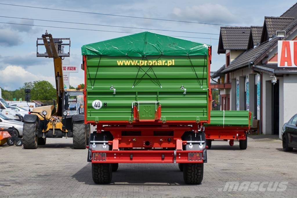 Pronar PT 612 / 12 tones tipping trailer / pallet wide Tipper trailers