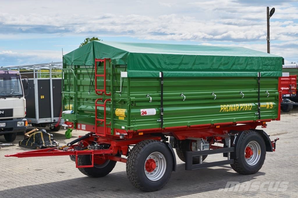 Pronar PT 612 / 12 tones tipping trailer / pallet wide Tipper trailers
