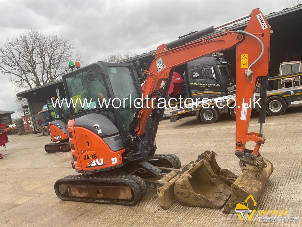 Hitachi ZAXIS 33 U Мини-экскаваторы