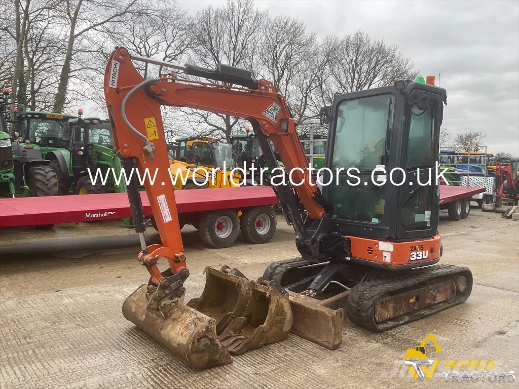 Hitachi ZAXIS 33 U Мини-экскаваторы