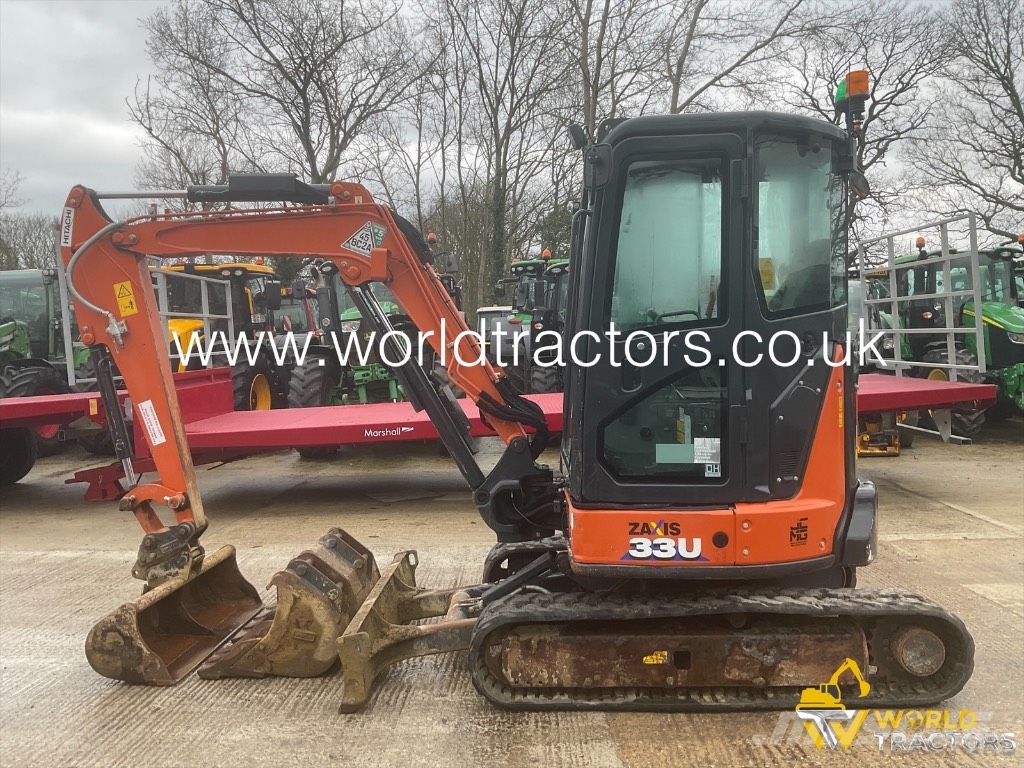 Hitachi ZAXIS 33 U Мини-экскаваторы