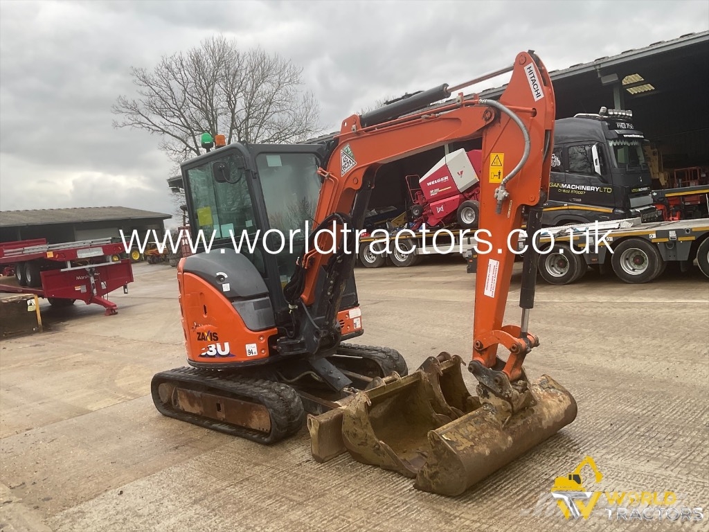Hitachi ZAXIS 33 U Мини-экскаваторы
