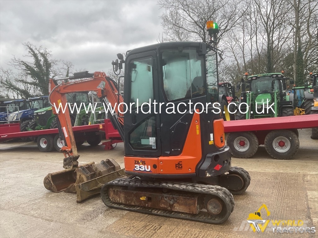 Hitachi ZAXIS 33 U Мини-экскаваторы