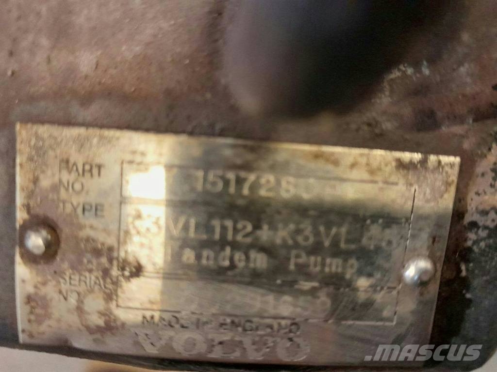 Volvo L180G P2 Hydraulpump VOE15165818 Hidráulicos