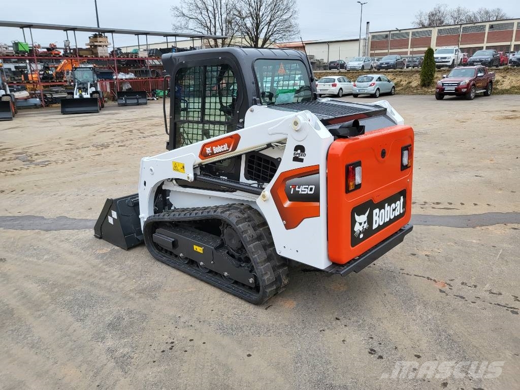 Bobcat T 450 Krautuvai su šoniniu pasukimu